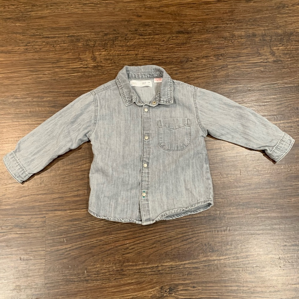 Zara Toddler Boys Button Down